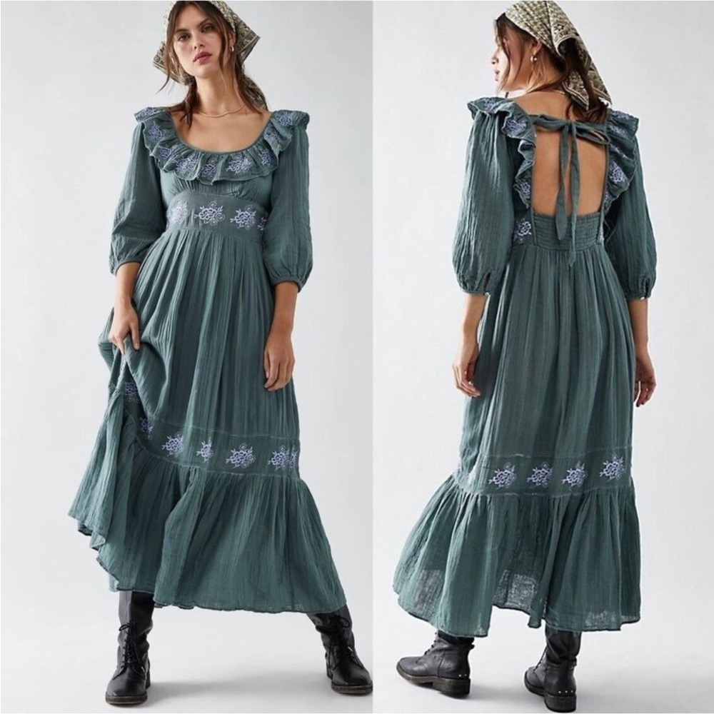 Free People Lovers lane maxi dress - Picture 1 of 12